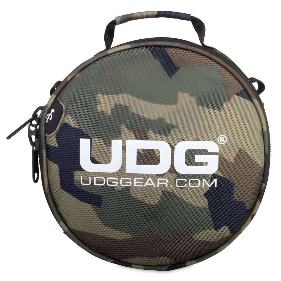 UDG U9950BC/OR - ULTIMATE DIGI HEADPHONE BAG BLACK CAMO, ORANGE INSIDE