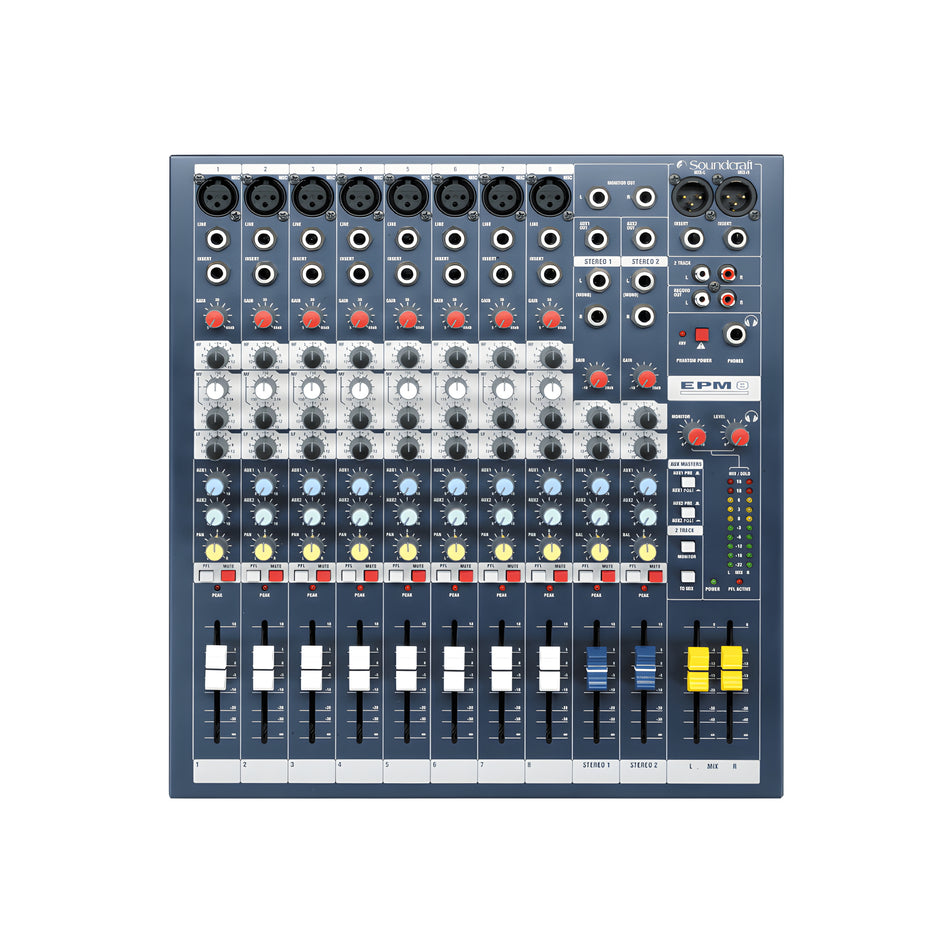 Soundcraft EPM8 Mesa de mezclas de alto rendimiento