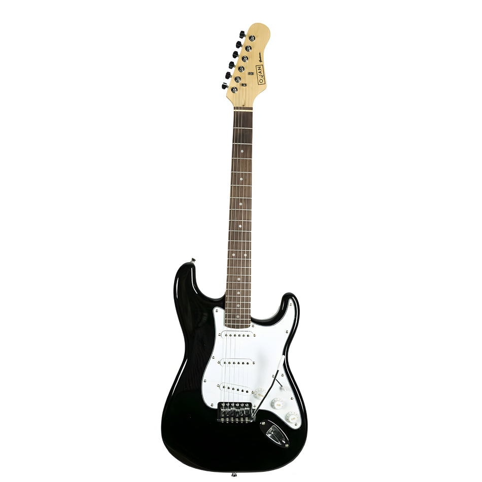 OQAN QGE-ST10 BK BLACK - Guitarra eléctrica tipo Strato