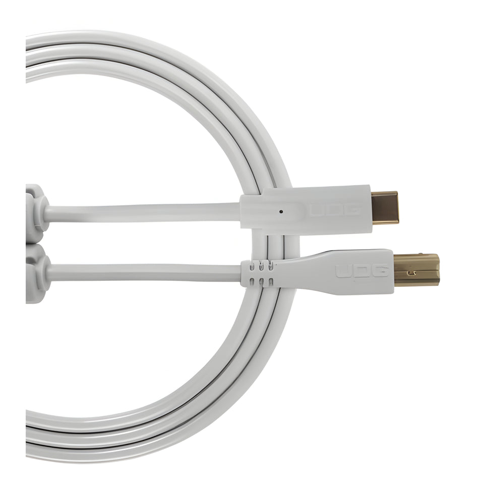 UDG U96001WH - ULTIMATE AUDIO CABLE USB 2.0 CB WHITE STRAIGHT 1.5M