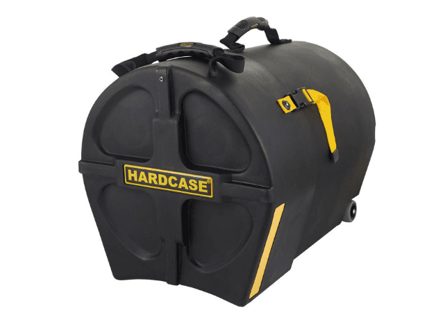 Hardcase HN10-12C - Estuche combo con ruedas para toms 10"–12"