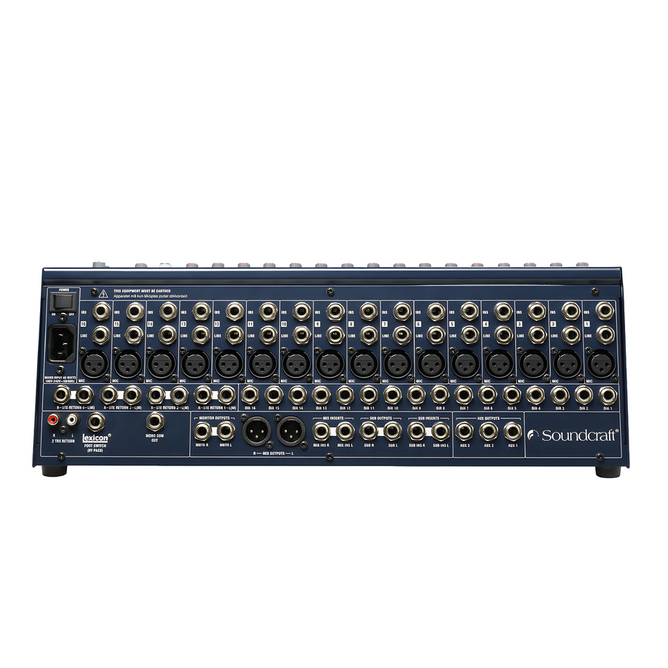 Soundcraft FX16II Mesa de mezclas de alto rendimiento