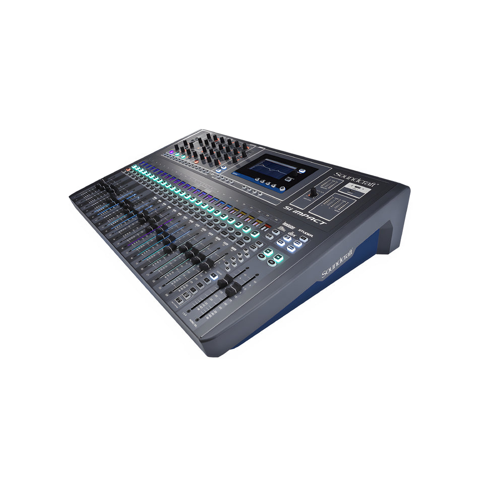 Soundcraft Si Impact Consola de mezcla digital de 80 entradas y interfaz USB de 32 entradas