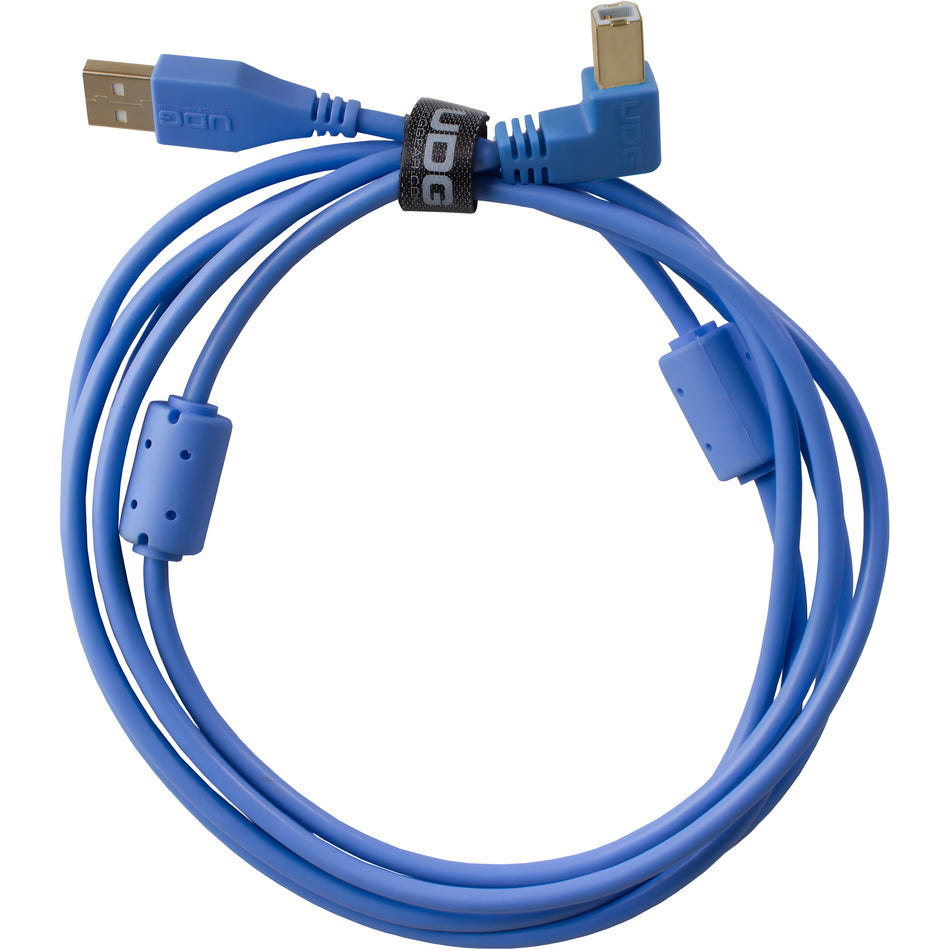 UDG U95005LB - ULTIMATE AUDIO CABLE USB 2.0 A-B BLUE ANGLED 2M