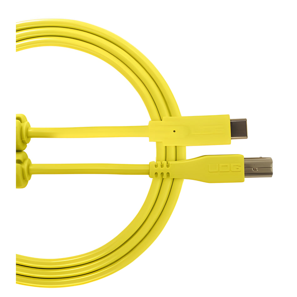 UDG U96001YL - ULTIMATE AUDIO CABLE USB 2.0 C-B YELLOW STRAIGHT 1,5M