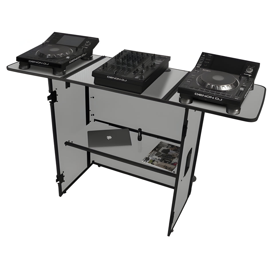 UDG U91049WH2 - ULTIMATE FOLD OUT DJ TABLE WHITE MK2 PLUS (W)