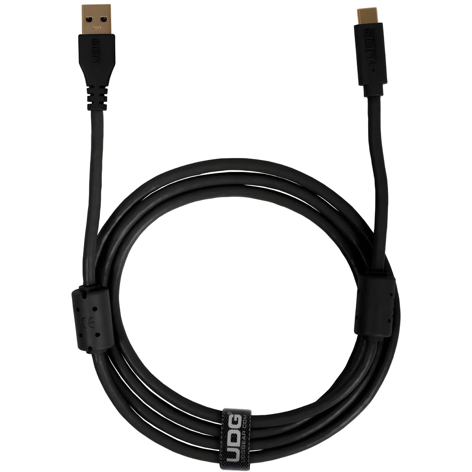 UDG U98001BL - ULTIMATE AUDIO CABLE USB 3.0 C-A BLACK STRAIGHT 1,5M