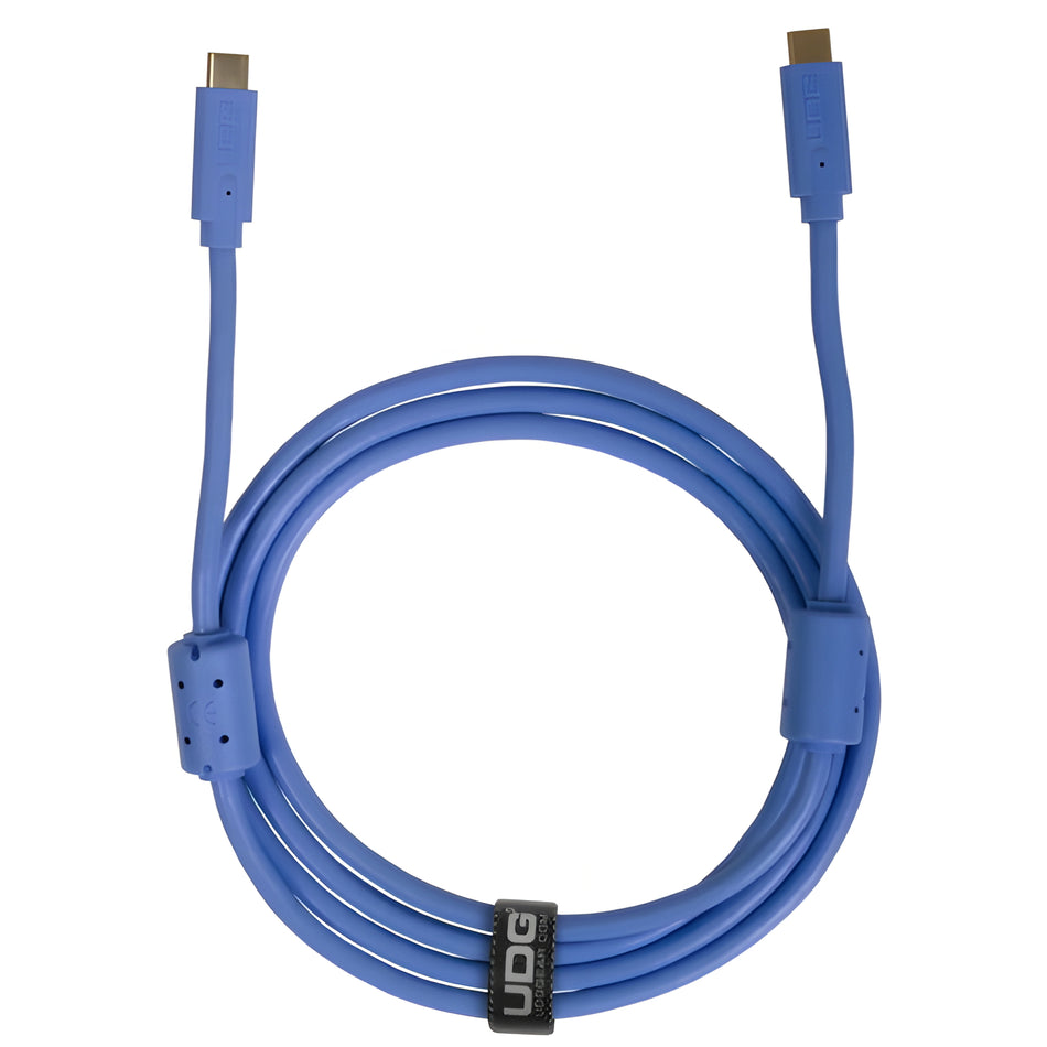 UDG U99001LB - ULTIMATE AUDIO CABLE USB 3.2 C-C BLUE STRAIGHT 1,5M