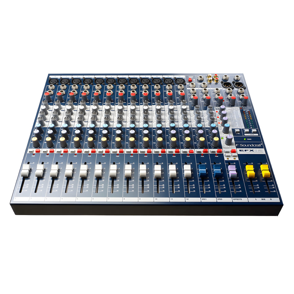 Soundcraft EFX12 Mesa de mezclas de alto rendimiento