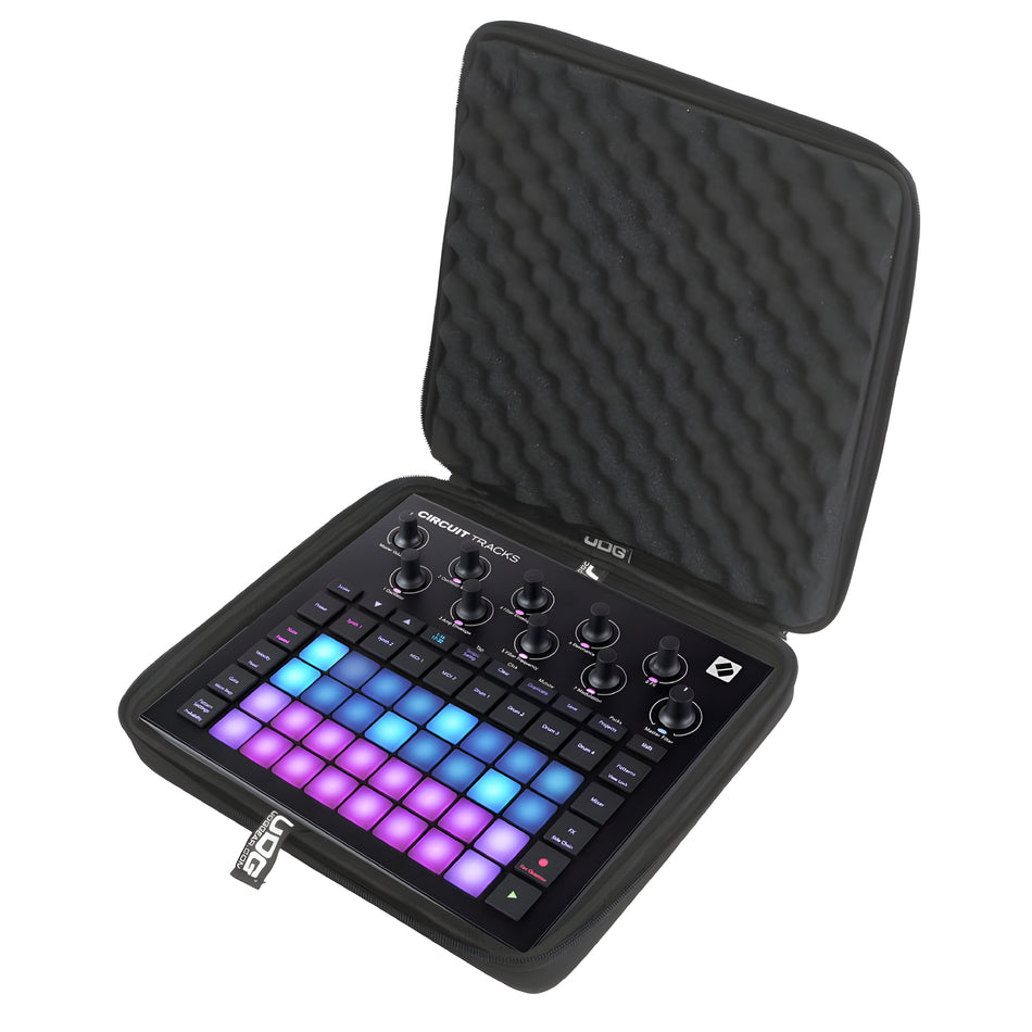 UDG U8488BL  - CREATOR NOVATION CIRCUIT TRACKS/RHYTM HARDCASE BLACK