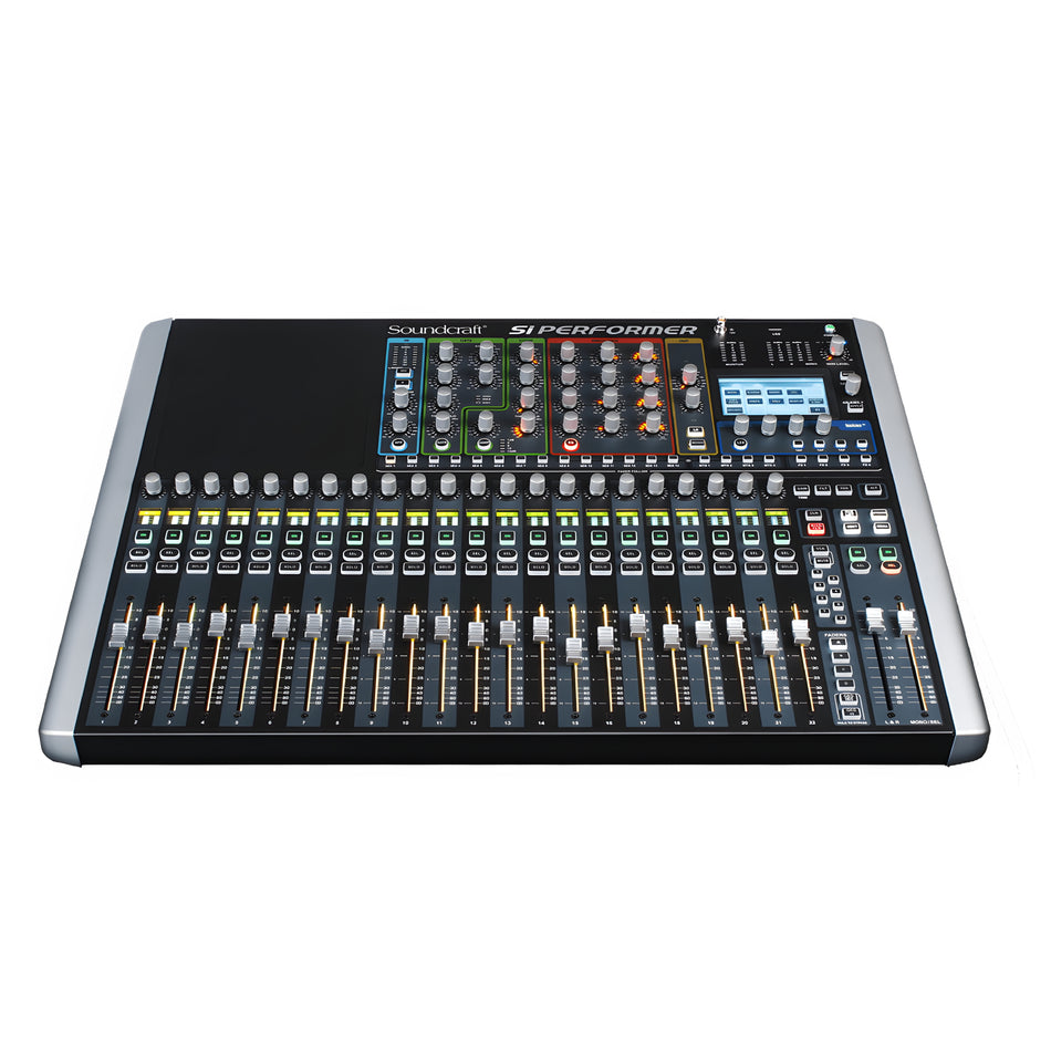 Soundcraft Si Performer 2 Mesa de mezclas con controlador de iluminación incorporado