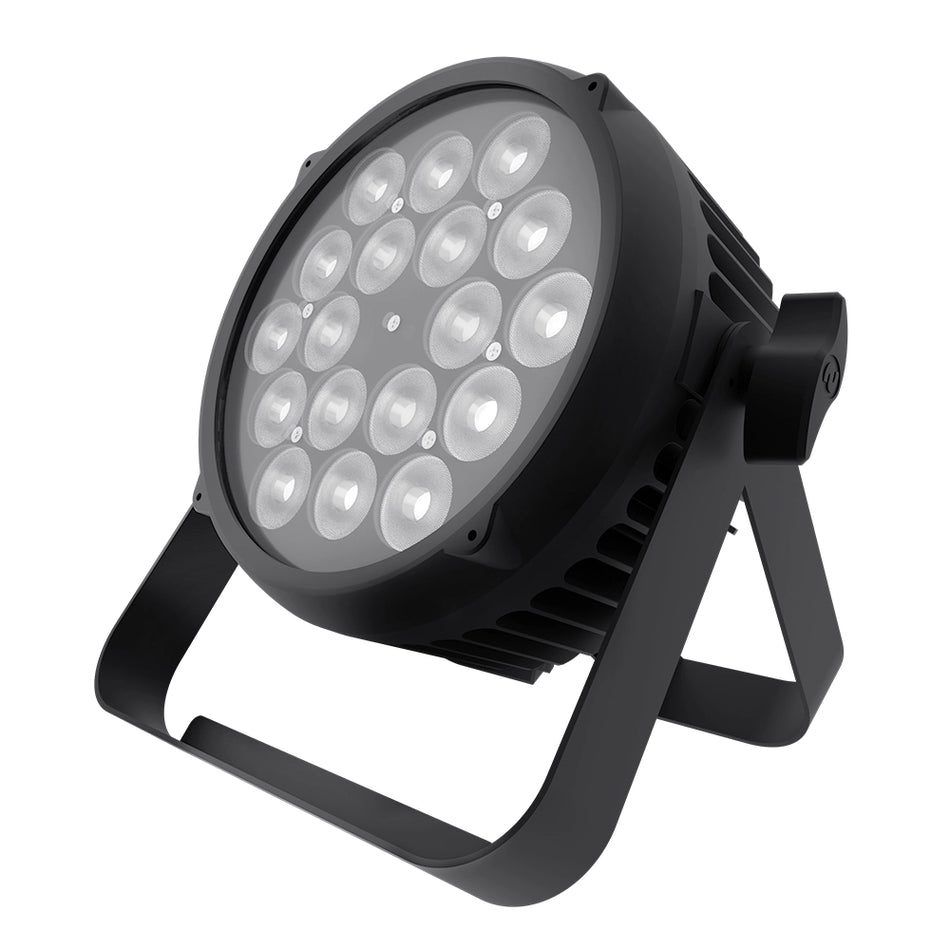 CoralPar SH-CORALP18A – Foco Par LED Flat 18×12W RGBWA+UV Impermeable con RDM