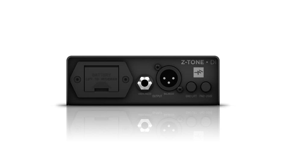 IK Multimedia Z-TONE DI (IPZTONE) - Preamplificador/DI activo con Z-TONE, PURE/JFET y salida balanceada