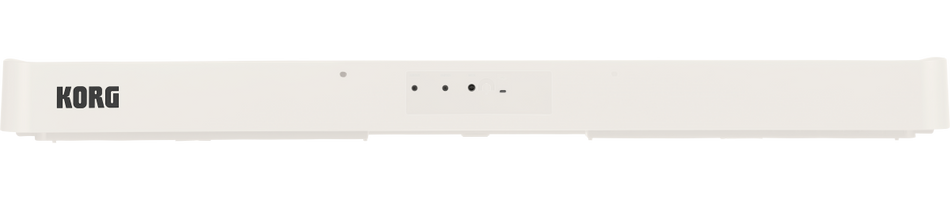 KORG B2+ WH - Piano digital 88 teclas NH en color blanco con USB-C (Audio/MIDI), altavoces 2×15 W y paquete educativo