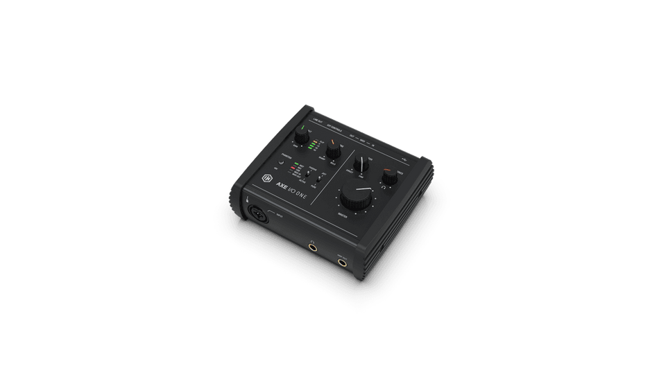 IK Multimedia AXE I/O ONE - Interfaz USB-C 1-in/3-out para guitarra con Z-TONE, Amp Out, MIDI y software AmpliTube/TONEX