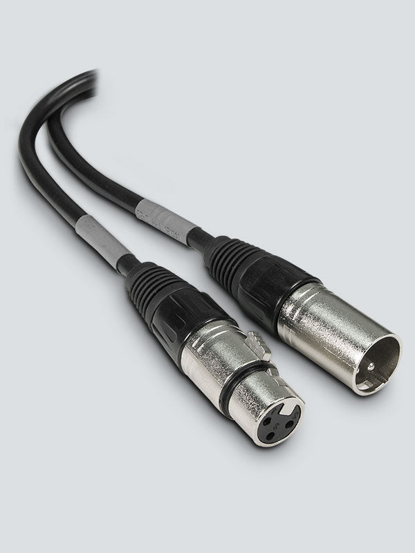 CHAUVET DJ 3-Pin DMX Cable - Cable DMX XLR de 3 pines, 7,5 m