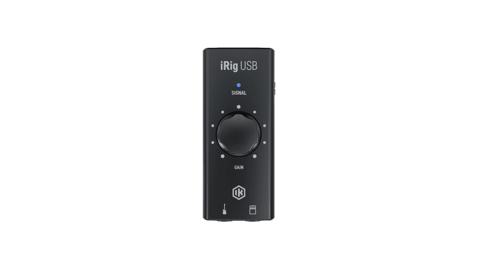 IK Multimedia iRig USB – Interfaz de guitarra USB-C con salida Amp Out y auriculares para iPhone/iPad, Mac, PC y Android