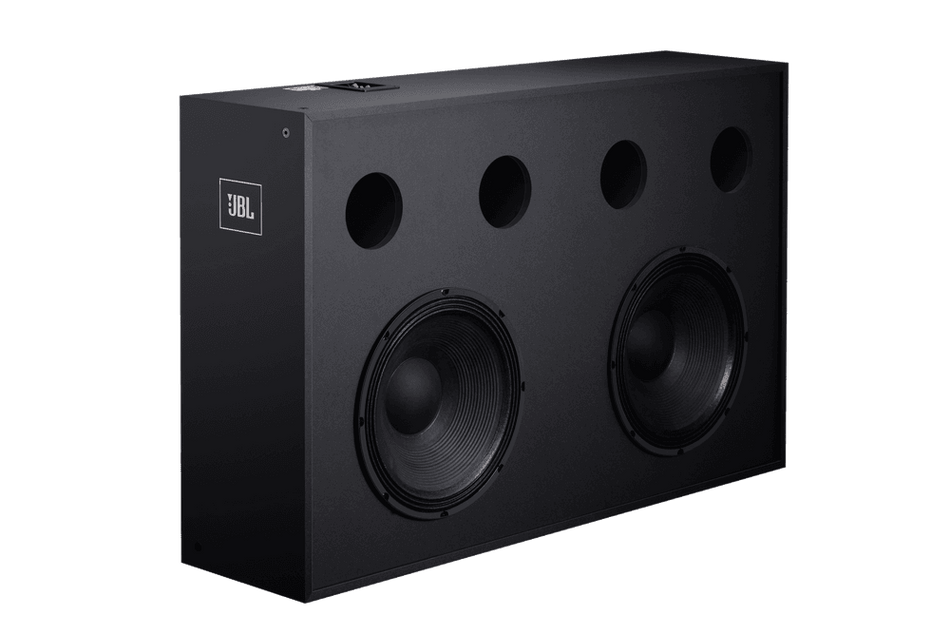 JBL Professional 4281F - Subwoofer de cine dual de 18" de alta potencia y baja profundidad (355 mm)