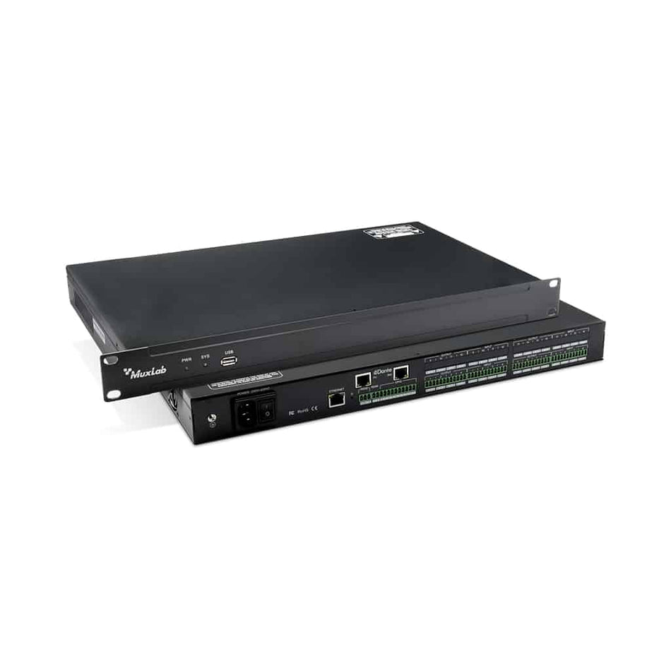 MuxLab IMU-500601 - DSP de audio Dante de 8 canales