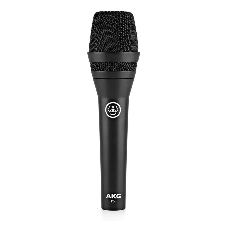 AKG P5i - Micrófono dinámico supercardioide para voz con compatibilidad HARMAN Connected PA (negro)