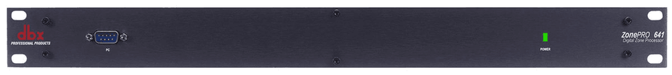 dbx ZonePRO 641 - Procesador digital de zonas 6×4 con AutoWarmth y control RS-232