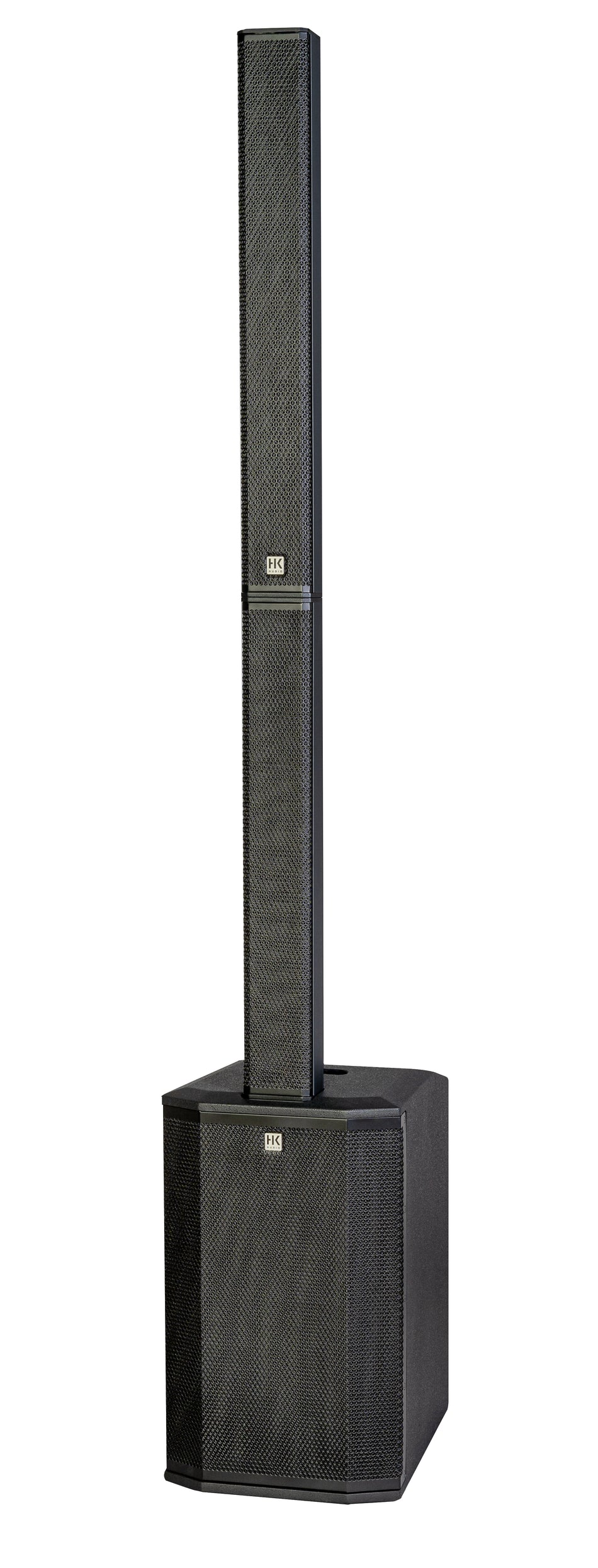 HK Audio POLAR 12 MK2 (Negro) – Sistema de columna activo de 3 vías con Bluetooth 5.0 TWS