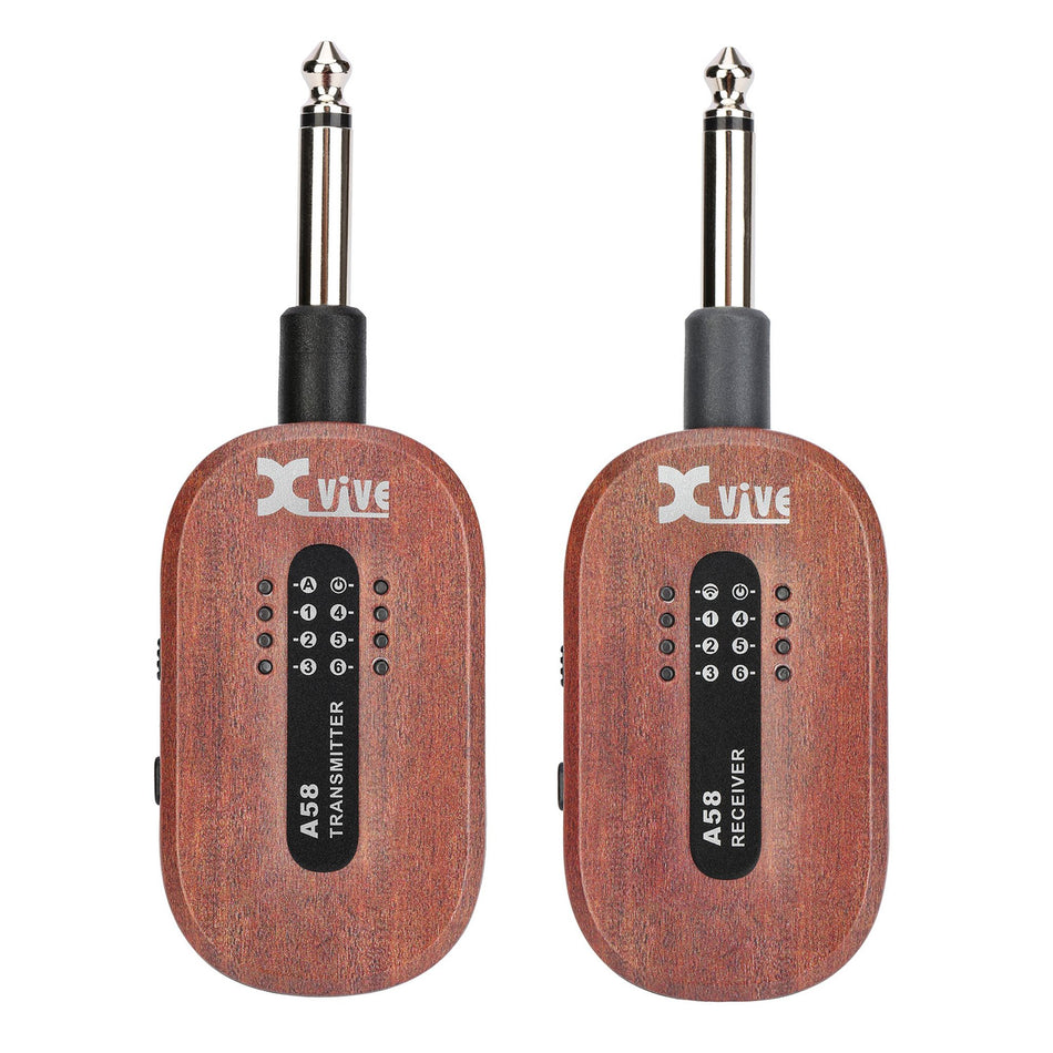 XVIVE A58 MAHOGANY – Sistema inalámbrico para guitarra y bajo