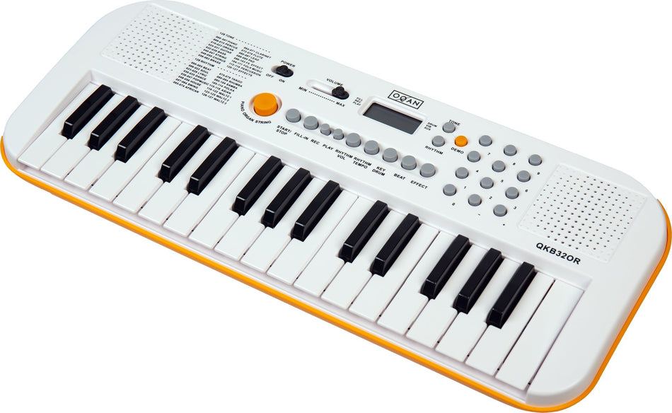 OQAN QKB32 ORANGE - Children's Accompaniment Keyboard with Speakers