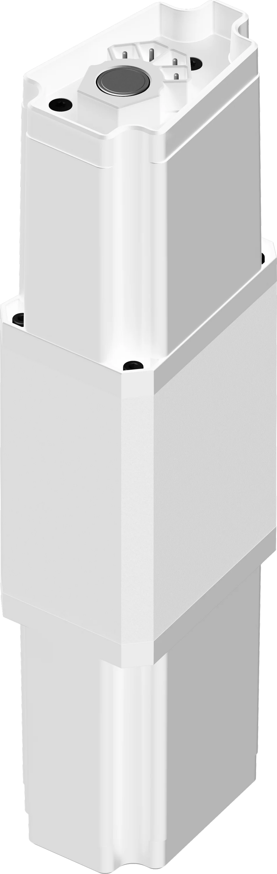 Electro-Voice EVOLVE70-90-PL-SW - Mástil corto blanco para columnas EVOLVE 70/90 (300 mm, con acople magnético)
