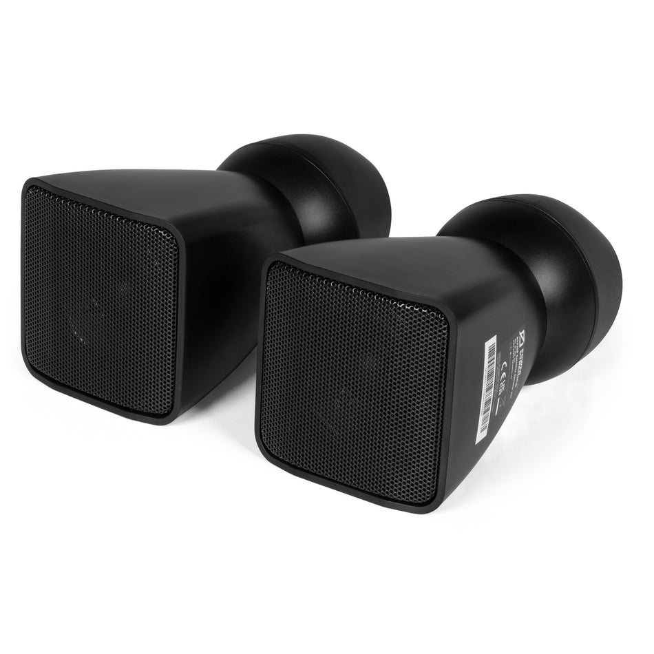 Power Dynamics BSX30B - Conjunto de Altavoces Satélite Pasivos 2.5" 100V/8 Ohm