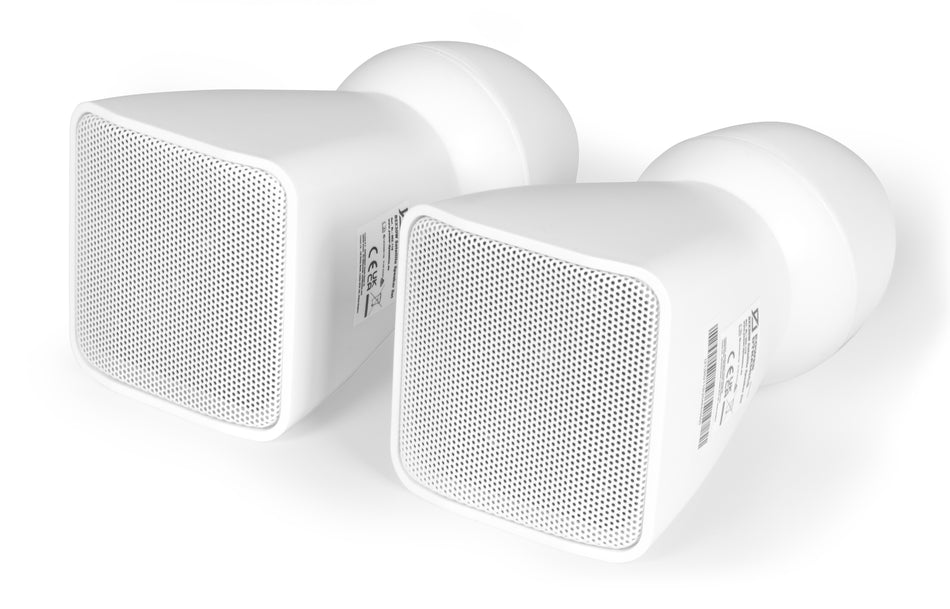 Power Dynamics BSX30W - Conjunto de Altavoces Satélite Blanco 100V/8 Ohm