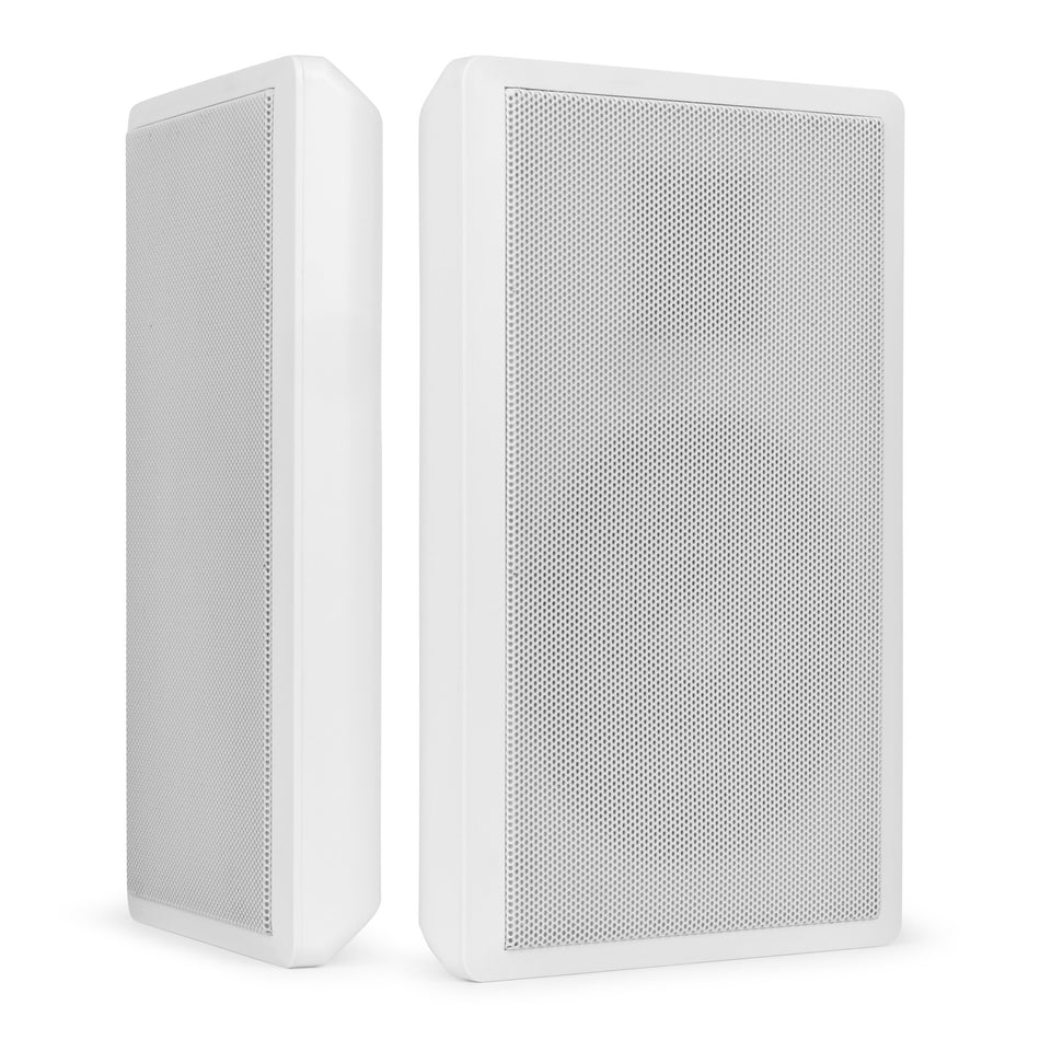 Power Dynamics WSF30W - Juego de Altavoces de Pared Planos 5.25" 100V Blanco