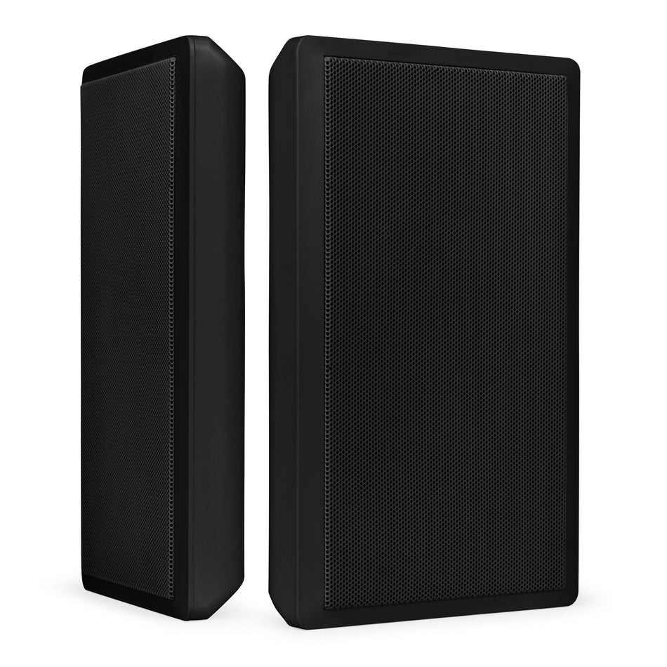 Power Dynamics WSF30B - Juego de altavoces planos de pared 5.25" 100V Negro