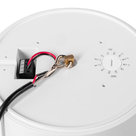 Power Dynamics Purity5W - Altavoz Colgante de 2 Vías para Megafonía y Música Ambiental en Blanco - Tempo Shop