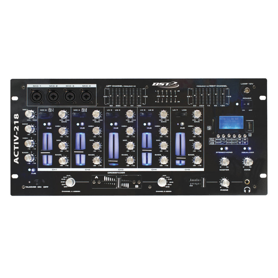 6-CHANNEL / 14-INPUT DJ MIXER