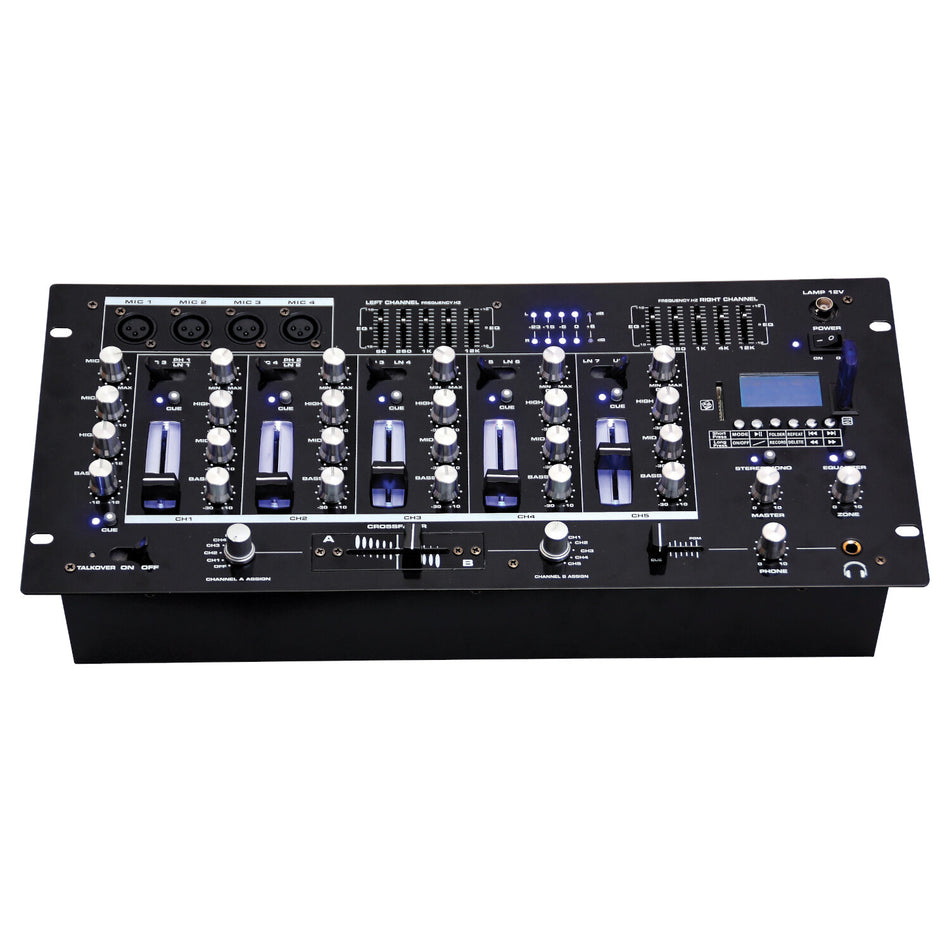 6-CHANNEL / 14-INPUT DJ MIXER