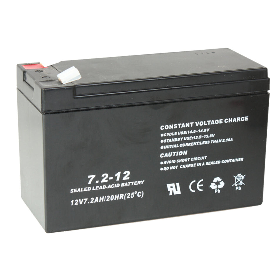 BATTERY 12V-7.2AH FOR PORT8DVD-VHF/9DVD-VHF/10DVD-VHF/15VHF/225VHF (RT1272)