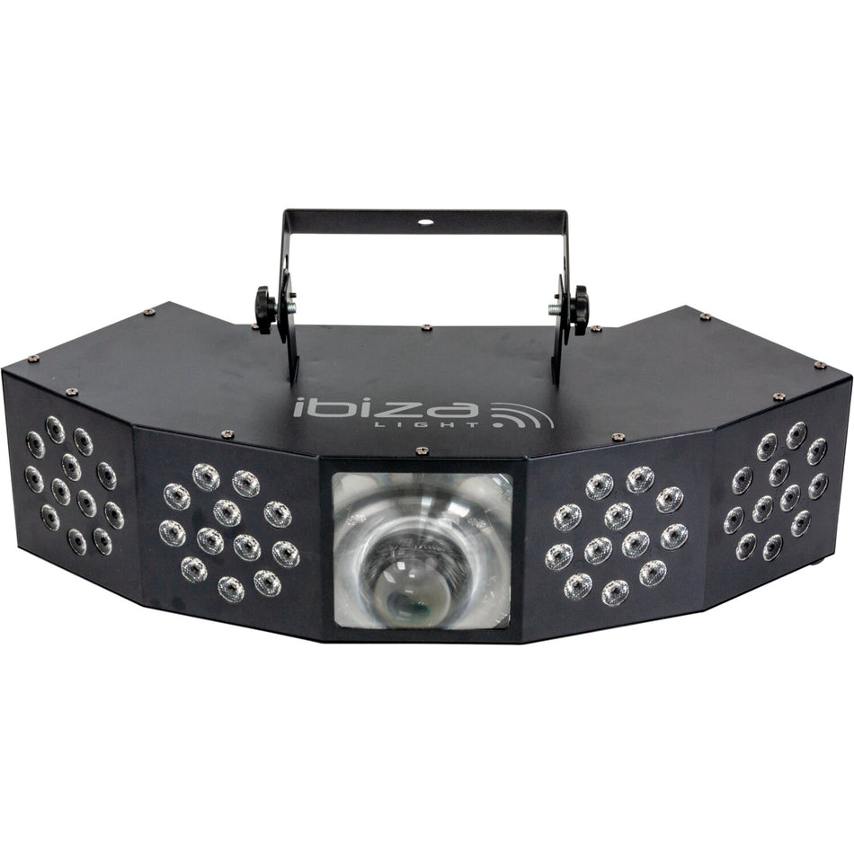 EFECTO DE ILUMINACION 3-EN-1 WASH-MOON-STROBE CON DMX