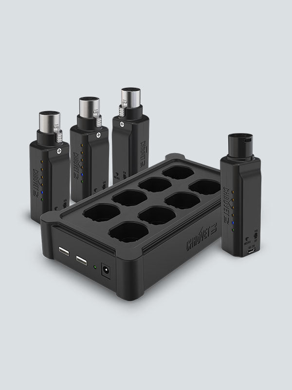 CHAUVET DJ D-Fi XLR Pack - Control DMX inalámbrico