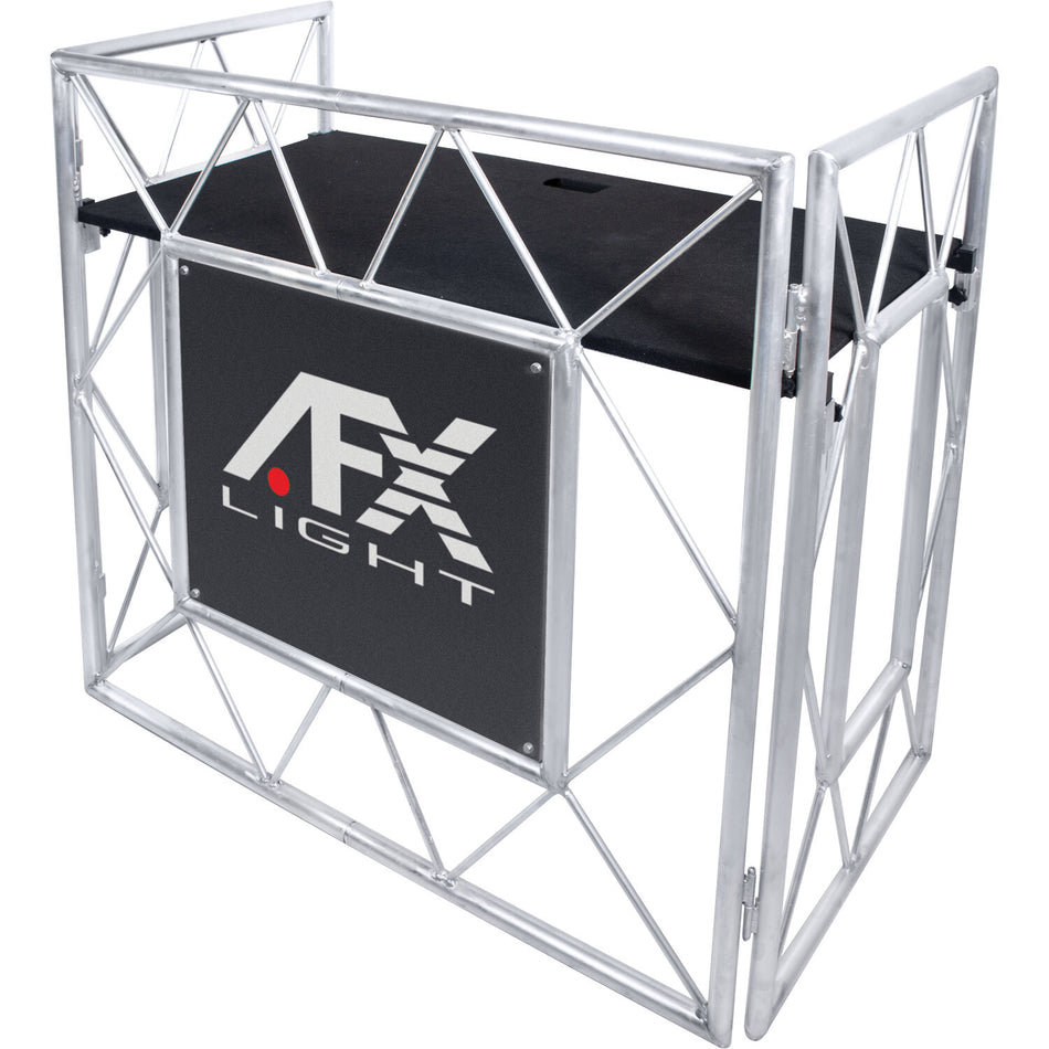 AFX - PRO ALUMINIUM DJ BOOTH WITH TABLE