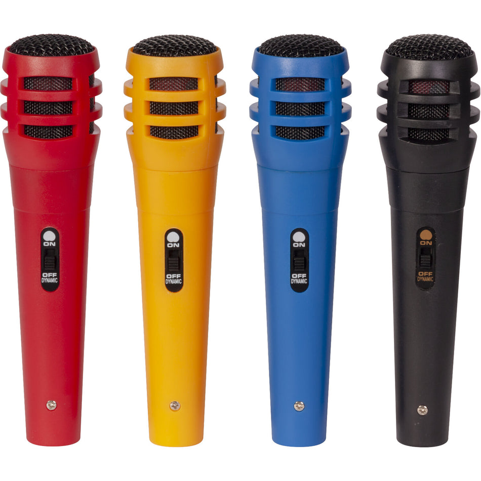 MICROPHONE SET 4PCS COLOR