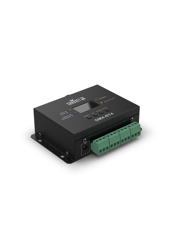 CHAUVET DJ DMX-RT4 - Grabador y reproductor DMX con 4 disparadores