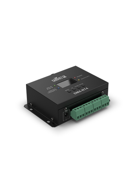 CHAUVET DJ DMX-RT4 - Grabador y reproductor DMX con 4 disparadores