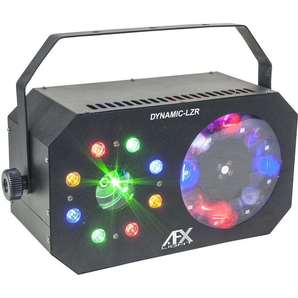 AFX - LED MOONFLOWER GOBO+WASH+LASER 3-IN-1