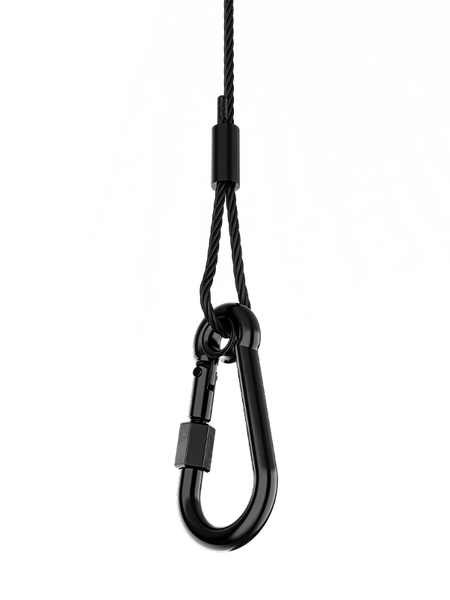 CHAUVET DJ EUCH-05 - Cable de seguridad con mosquetón roscado