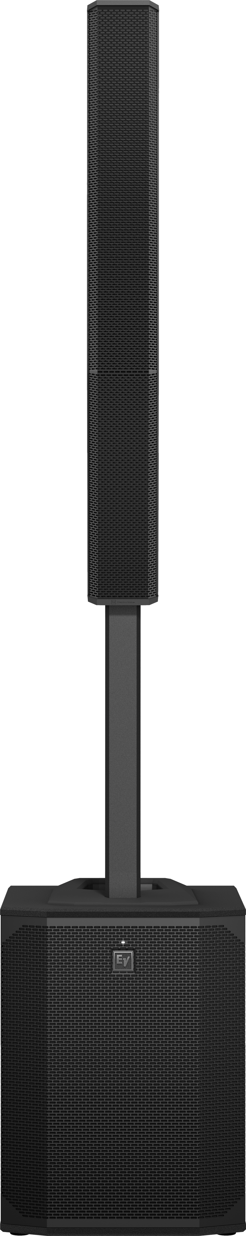 Electro-Voice EVOLVE70-KB (negro) - Sistema de columna PA activo 2000 W con subgrave de 15″ y array de 8 × 4,7″