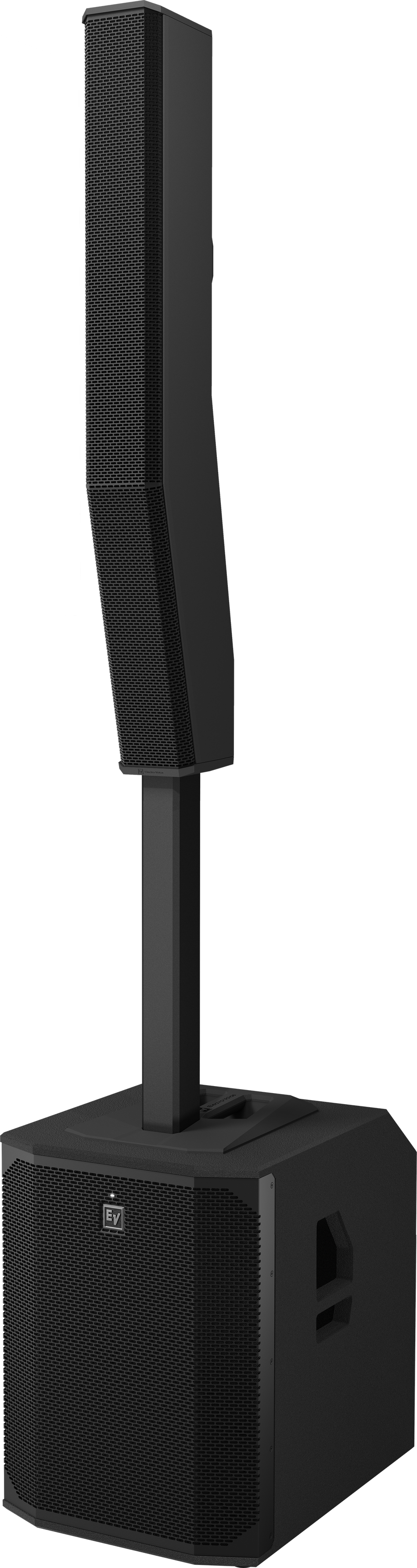 Electro-Voice EVOLVE70-KB (negro) - Sistema de columna PA activo 2000 W con subgrave de 15″ y array de 8 × 4,7″