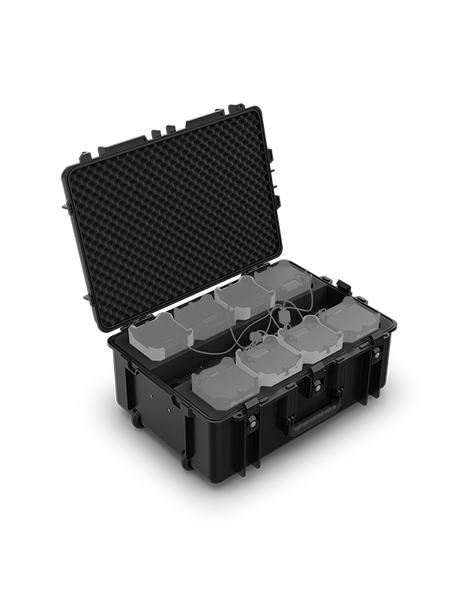 CHAUVET DJ Freedom Charge 8P - Estuche de transporte y carga