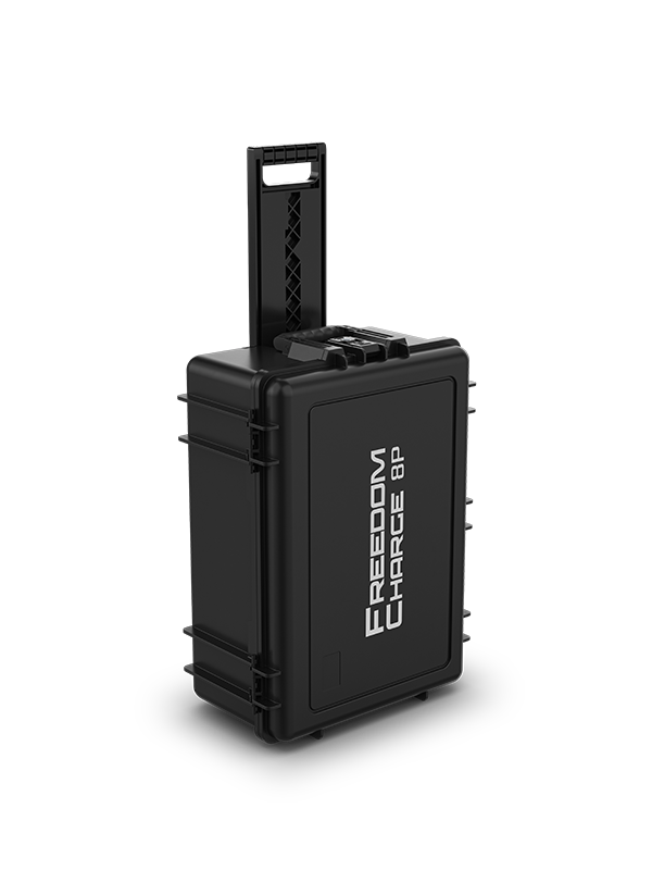 CHAUVET DJ Freedom Charge 8P - Estuche de transporte y carga