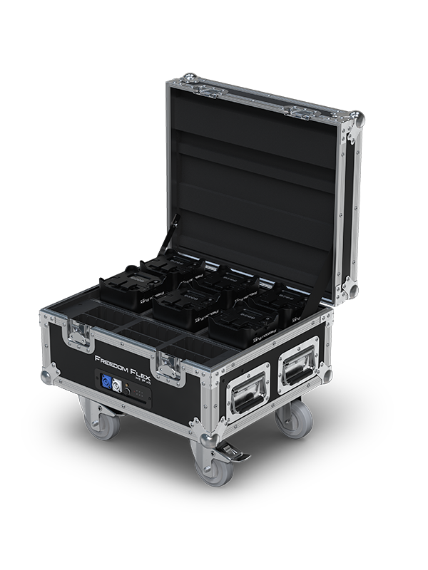 CHAUVET DJ Freedom Flex H9 IP X6 - Kit de 6 focos LED inalámbricos